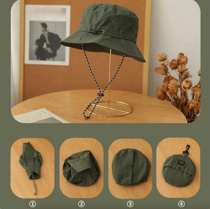 Bob Adjustable Waterproof Nylon – UV Protection and Trendy Style for Men and Women
