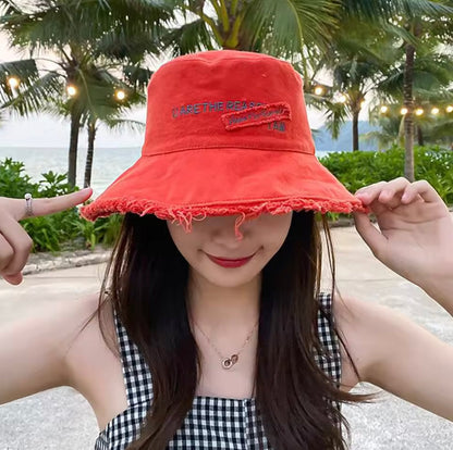 Adjustable Cotton Sun Hat UV Protection for Men and Women - Trendy Sun Protection