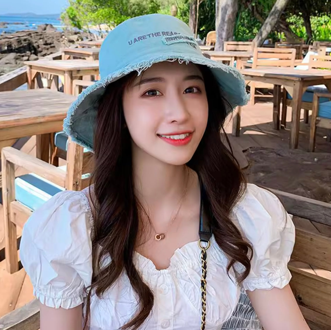 Adjustable Cotton Sun Hat UV Protection for Men and Women - Trendy Sun Protection