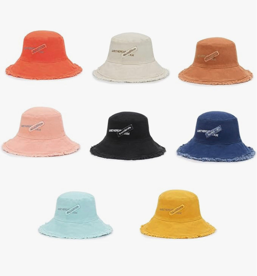 Adjustable Cotton Sun Hat UV Protection for Men and Women - Trendy Sun Protection