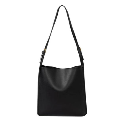 Women's Vegetable Leather Handbag – Elegant Tote Bag with Adjustable Straps and Spacious Interior