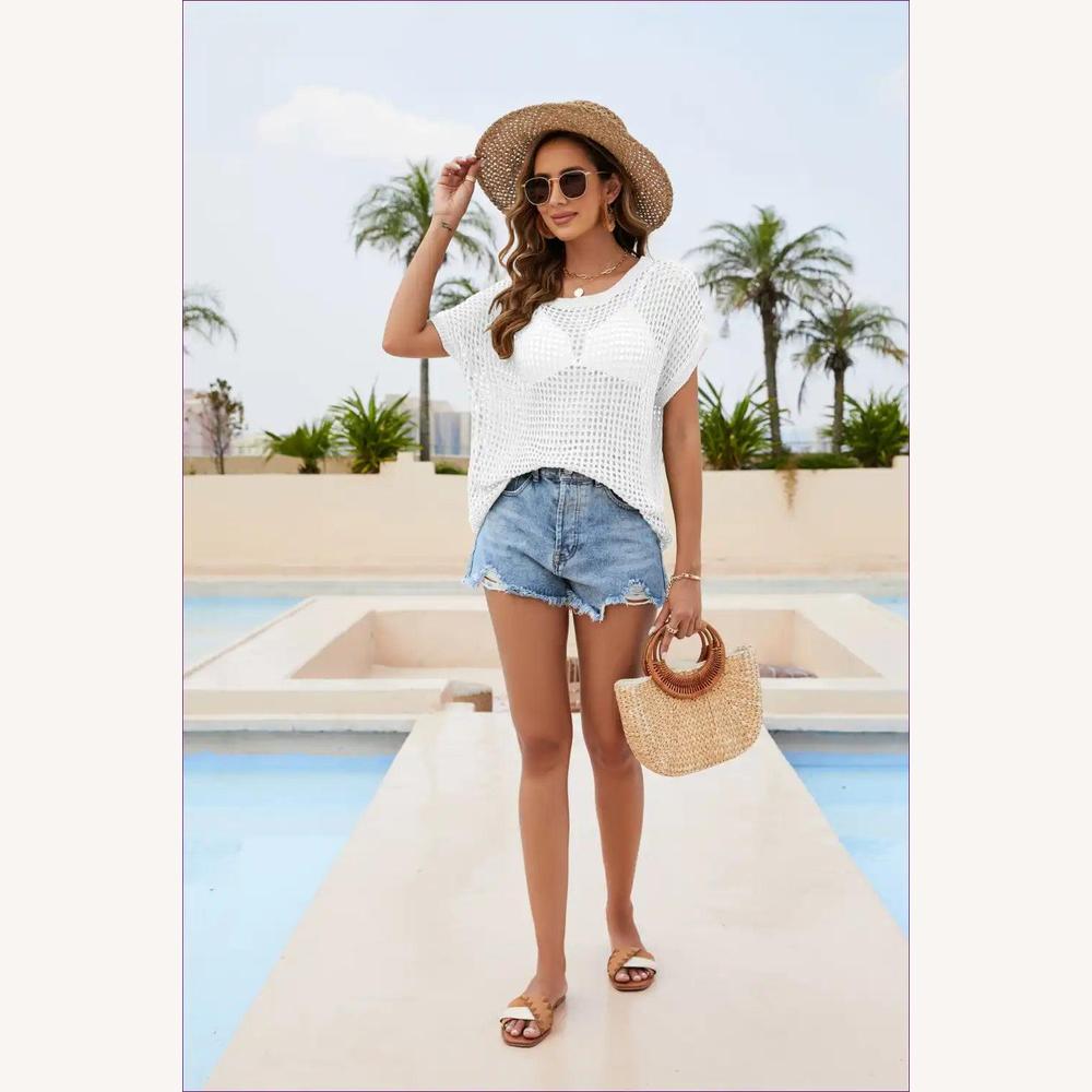 Chemisier Femme Lâche Boho Chic à Manches Batwing – Tunique Élégante et Confortable pour Été