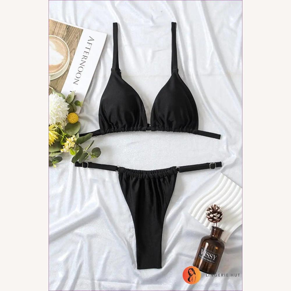 Variant image for Maillot de Bain Femme Plissé Élevé Taille Haute en Tissu Double Face – Style Boho Élégant pour l'Été-5