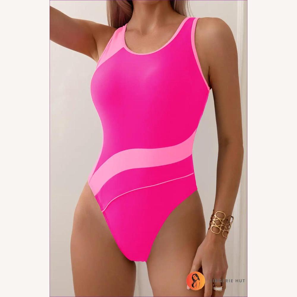 Maillot de Bain Femme 1 Pièce Sportif en Nylon avec Détails Boho – Élégance et Confort pour l'Été