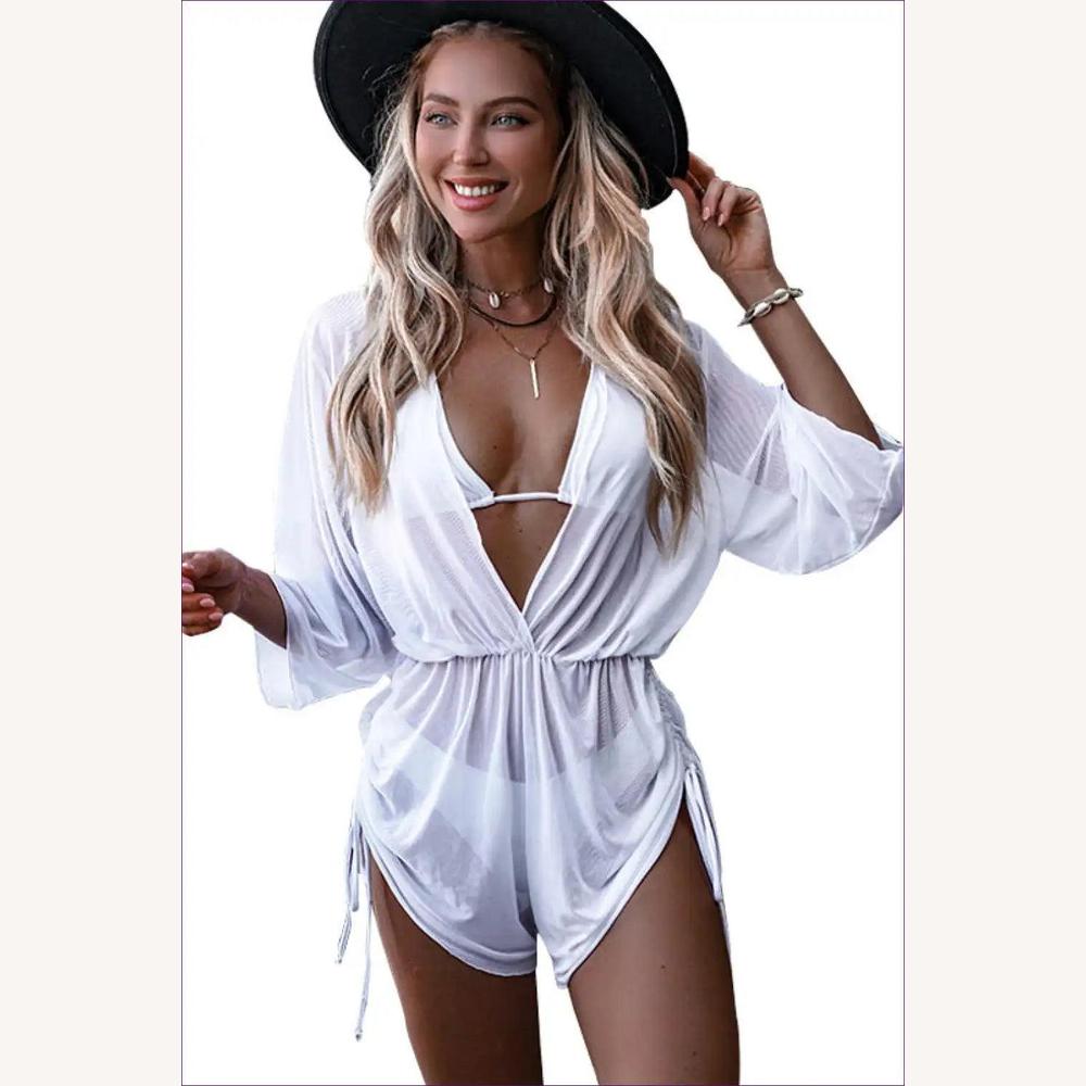 Bikini Femme Trois Pièces avec Taille Haute et Détails Chic – Maillot de Bain Élégant pour l'Été