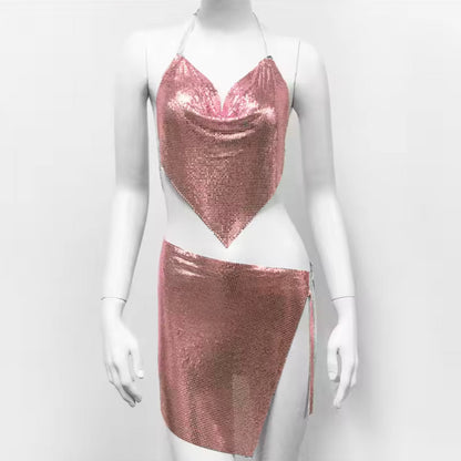 High Waist Floral Polyester Women's Bikini – Elegant Swimsuit for Summer