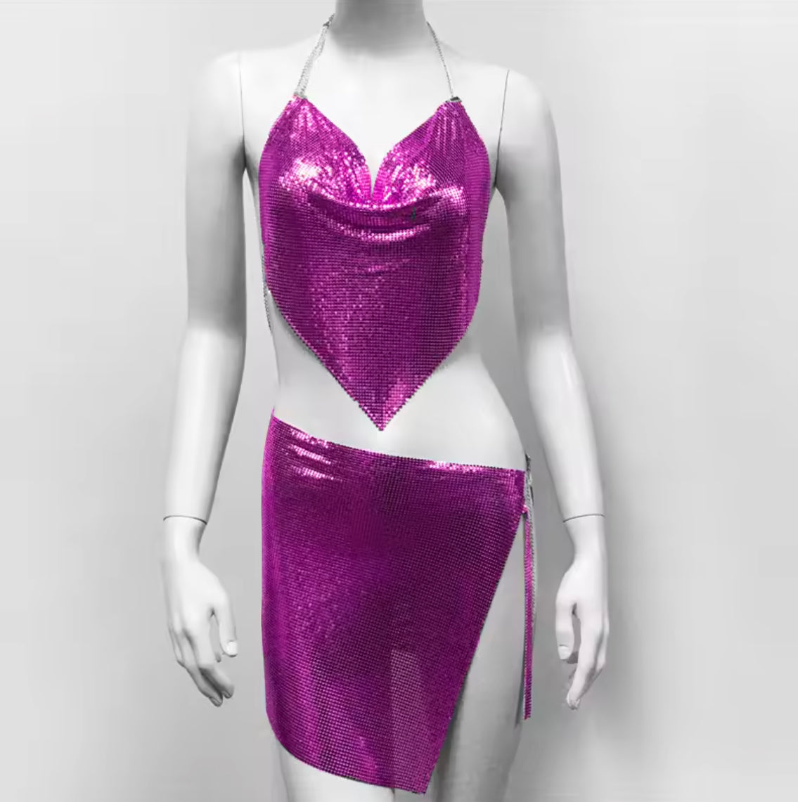 High Waist Floral Polyester Women's Bikini – Elegant Swimsuit for Summer