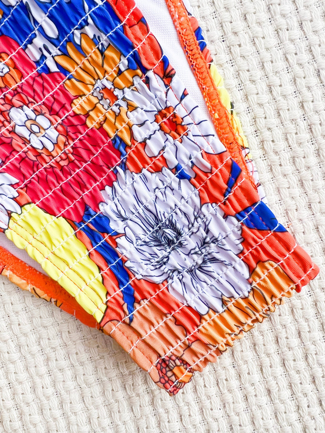 Women's Floral Fantasy Bikini, Chic Summer Swimsuit in Soft and Lightweight Polyester, Comfortable Fit