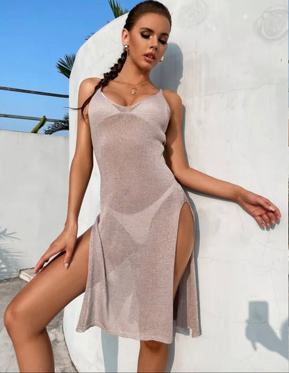 Lightweight Beach Jacket for Women – Boho Chic Style with Bold Cutouts and Soft Knitted Fabric