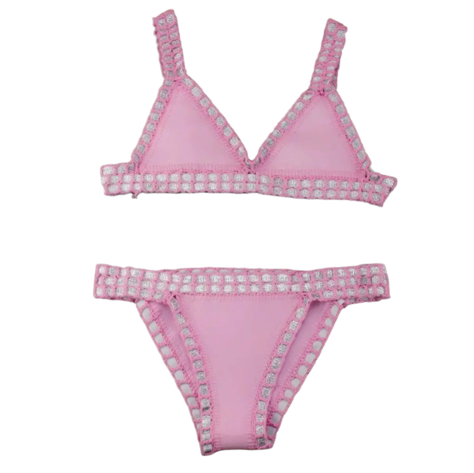 Ensemble de Maillot de Bain Femme en Bikini Triché à la Main – Style Boho Chic, Imprimé Unique en Polyester Premium