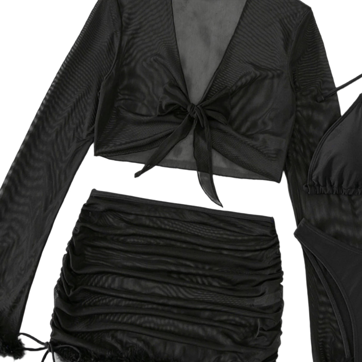 Maillot de Bain Femme Boho avec Haut Licou et Bas Bikini – Élégant et Confortable pour la Plage